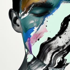 Marble face - Πίνακας σε καμβά