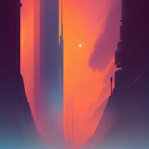 Cityscape - Πίνακας σε καμβά Cityscape - Πίνακας σε καμβά