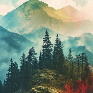 High mountains - Πίνακας σε καμβά
