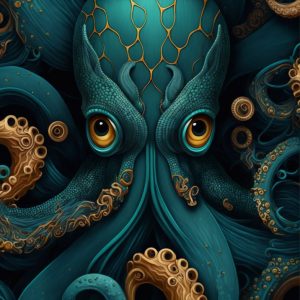 Octopus - Πίνακας σε καμβά
