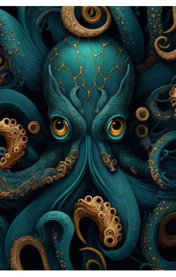 Octopus - Πίνακας σε καμβά