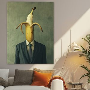 Open banana - Πίνακας σε καμβά