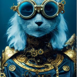 King cat - Πίνακας σε καμβά