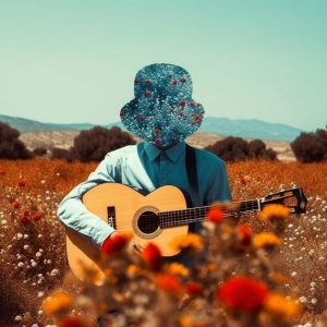 Revolution des fleurs 2 - Πίνακας σε καμβά