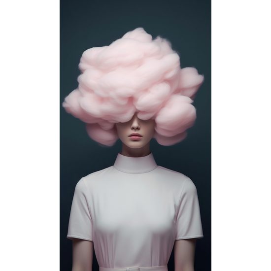 Pink cloud- Πίνακας σε καμβά Pink cloud- Πίνακας σε καμβά
