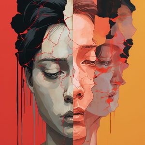 Psychological condition - Πίνακας σε καμβά