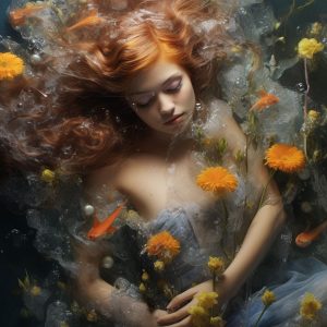 Red hair passion - Πίνακας σε καμβά