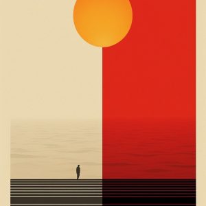 Retro poster - Πίνακας σε καμβά