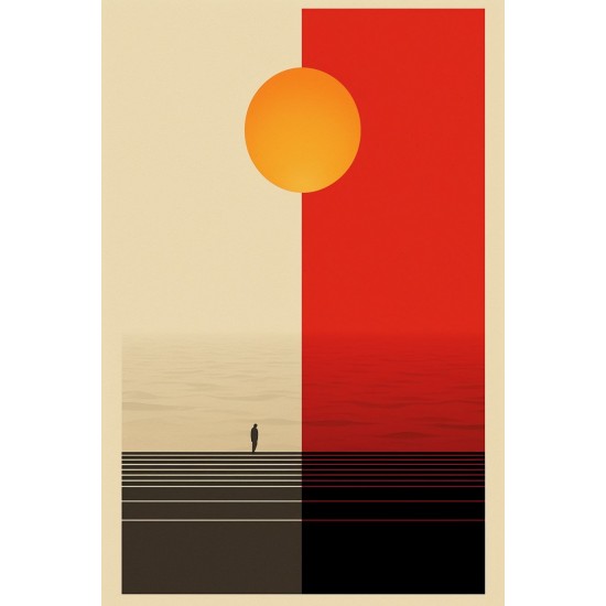 Retro poster - Πίνακας σε καμβά