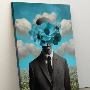Revolution des fleurs - Πίνακας σε καμβά Revolution des fleurs - Πίνακας σε καμβά
