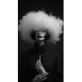 Smoking a cigarette - Πίνακας σε καμβά Smoking a cigarette - Πίνακας σε καμβά