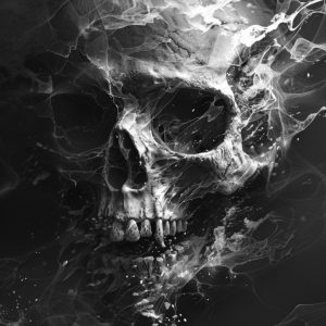 The skull - Πίνακας σε καμβά The skull - Πίνακας σε καμβά