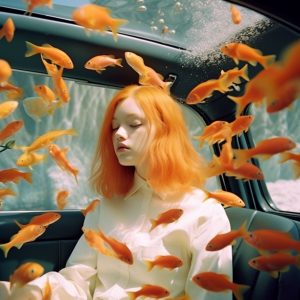 Under water - Πίνακας σε καμβά Under water - Πίνακας σε καμβά