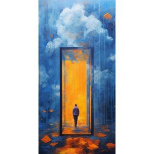 Utopia walk - Πίνακας σε καμβά