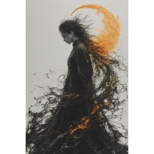 Warrior princess - Πίνακας σε καμβά