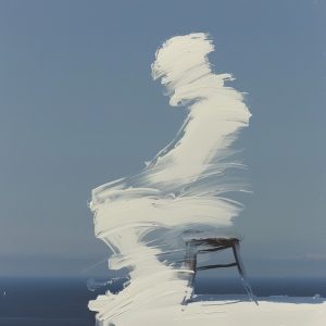 White shadow - Πίνακας σε καμβά White shadow - Πίνακας σε καμβά