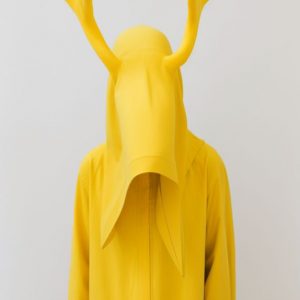 Yellow coat - Πίνακας σε καμβά Yellow coat - Πίνακας σε καμβά