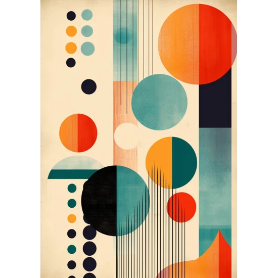 Boheme midcentury - Πίνακας σε καμβά