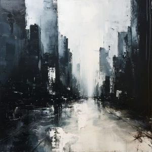 City of light - Πίνακας σε καμβά City of light - Πίνακας σε καμβά