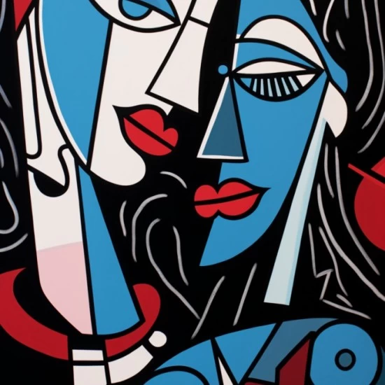 Drunken flirting - Πίνακας σε καμβά