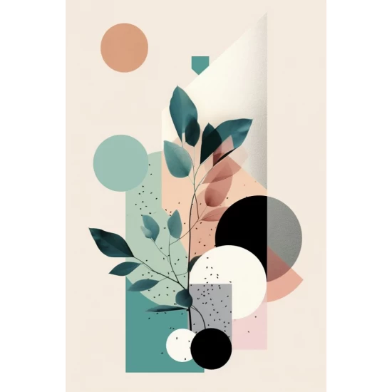 Geometric spring - Πίνακας σε καμβά