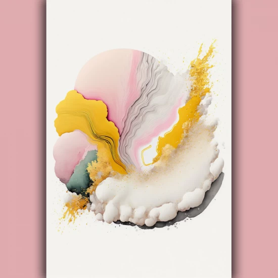 Pastel sky - Πίνακας σε καμβά