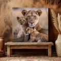 Baby lions - Πίνακας σε καμβά