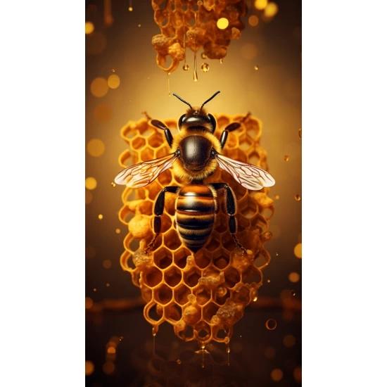 Honey bee - Πίνακας σε καμβά