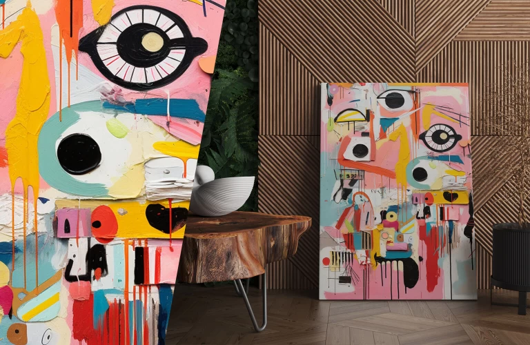 Surreal Συλλογές Μοντέρνος καμβάς τοίχου με καλλιτεχνική εκτύπωση