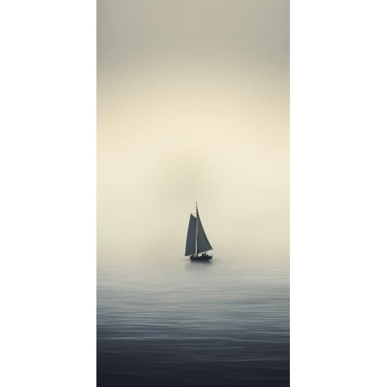 A small schooner - Πίνακας σε καμβά
