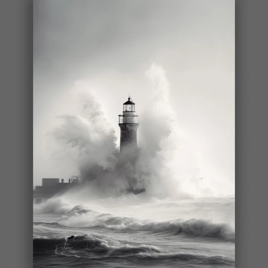 Lighthouse - Πίνακας σε καμβά