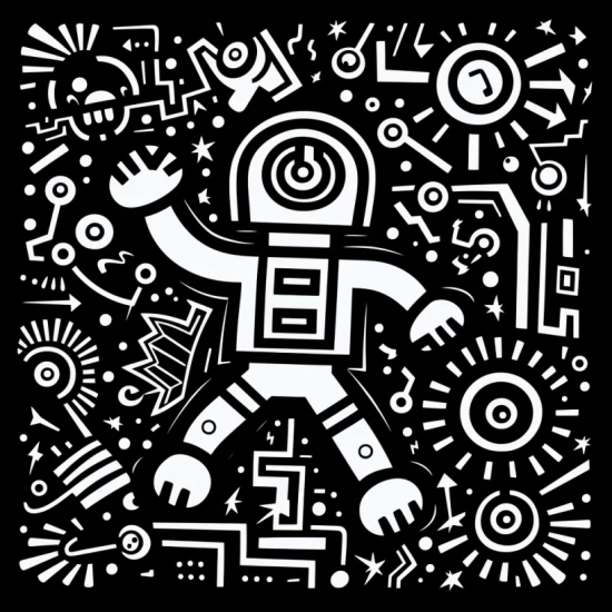 Out of control - Πίνακας σε καμβά