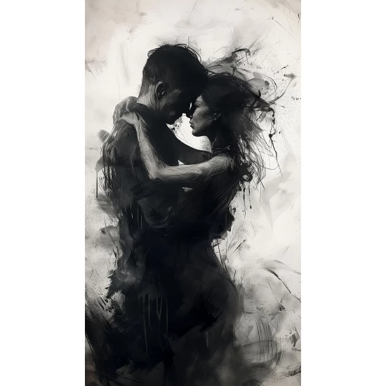 Shadow couple - Πίνακας σε καμβά