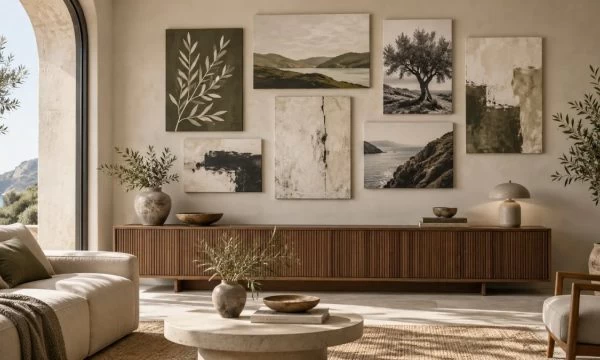 Gallery wall χωρίς λάθη: Πώς να συνδυάσεις πίνακες σαν διακοσμητής