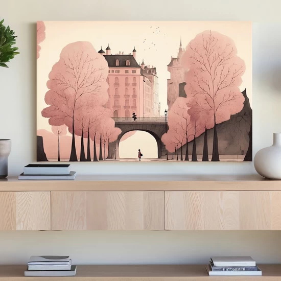 Dusty Paris 2 - Πίνακας σε καμβά