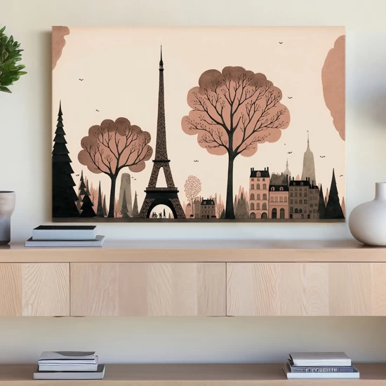 Dusty Paris - Πίνακας σε καμβά