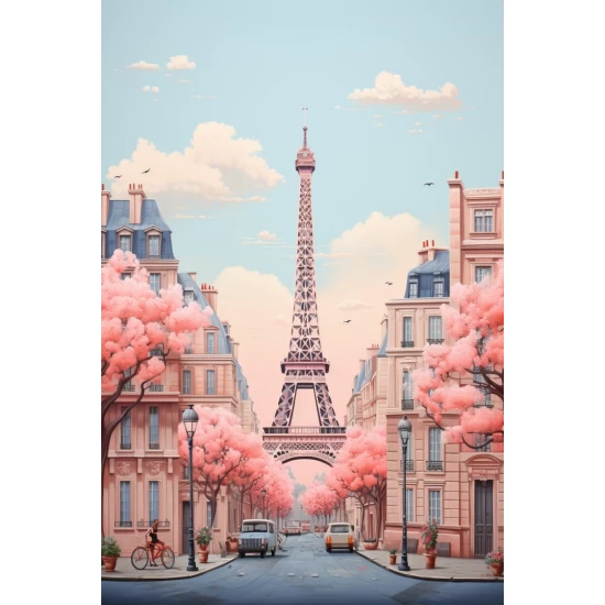 Minimal Paris - Πίνακας σε καμβά