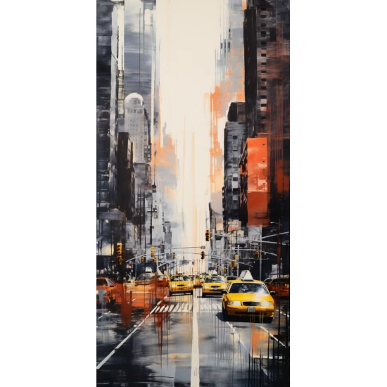 New York city 1970s - Πίνακας σε καμβά
