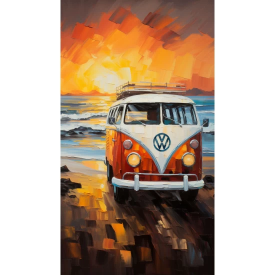 Road trip 2 - Πίνακας σε καμβά