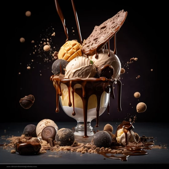 Chocolate explosion - Πίνακας σε καμβά