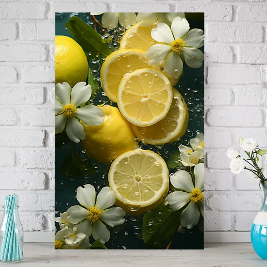 Lemon juice 2 - Πίνακας σε καμβά