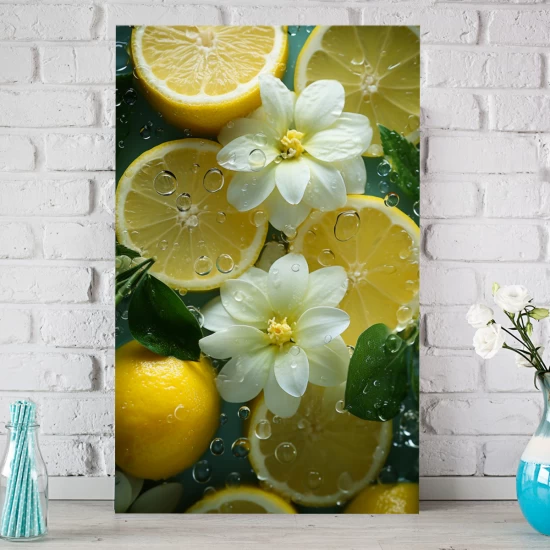 Lemon juice 1 - Πίνακας σε καμβά