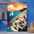 Caldera view - Πίνακας σε καμβά