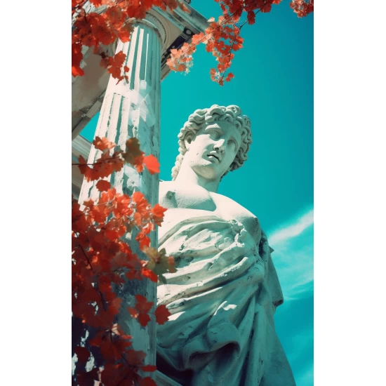 Ancient statue - Πίνακας σε καμβά