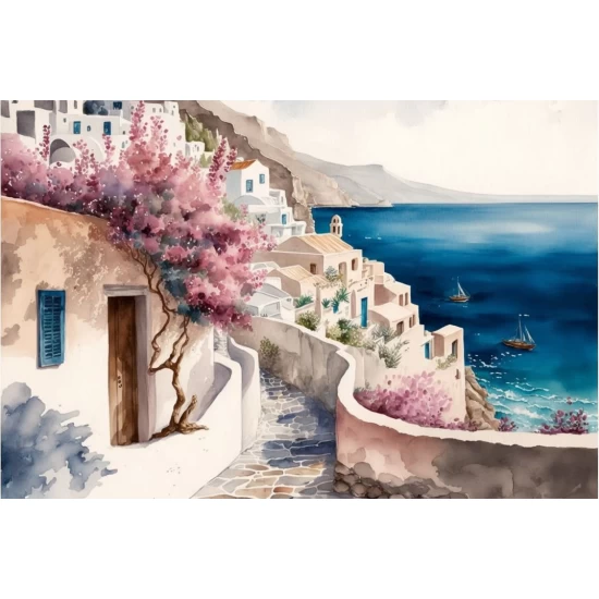 Blossom island home 4 - Πίνακας σε καμβά