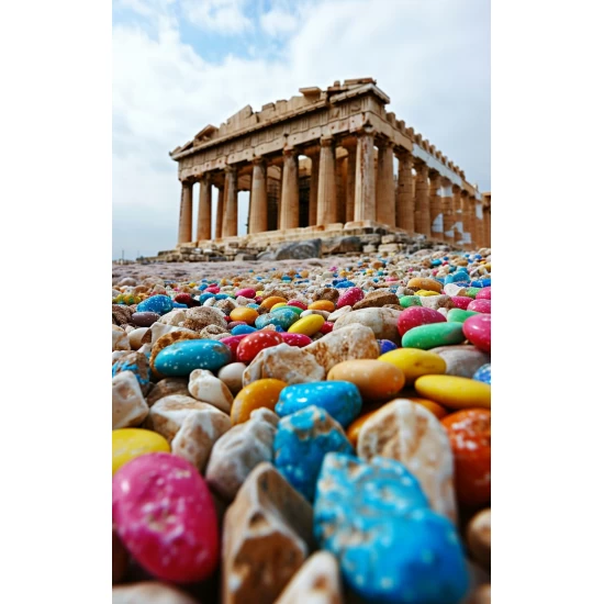Color rocks - Πίνακας σε καμβά