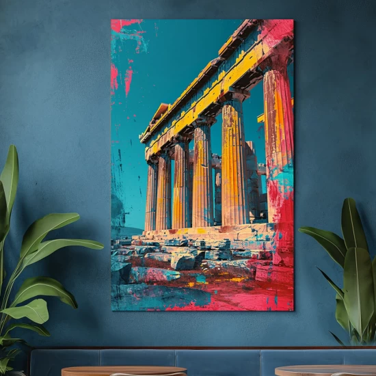 Minimalist colours 2 - Πίνακας σε καμβά