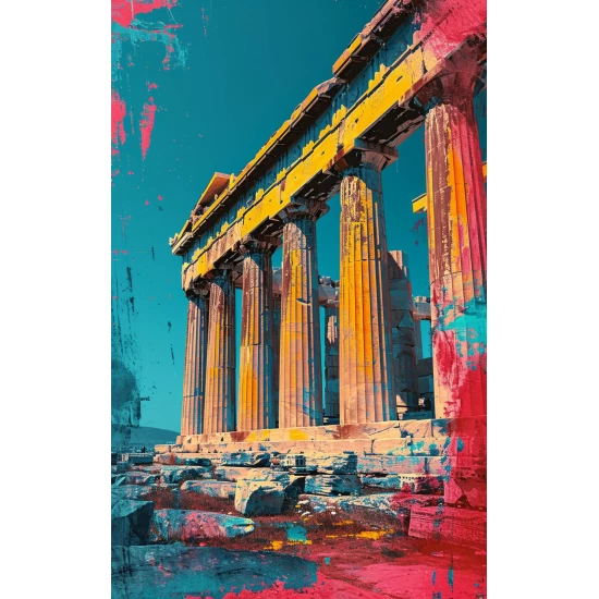 Minimalist colours 2 - Πίνακας σε καμβά