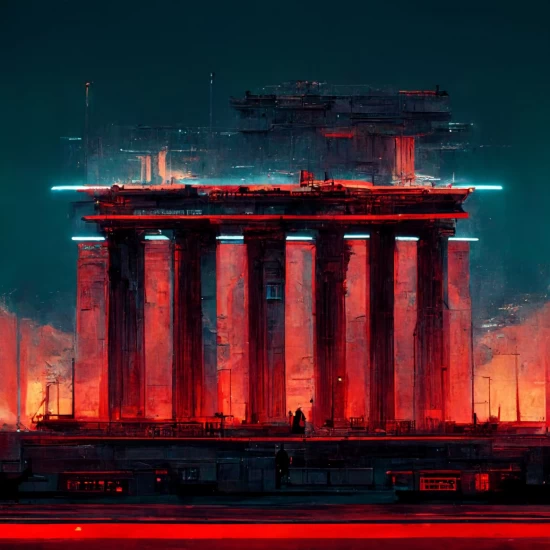 Red glory - Πίνακας σε καμβά