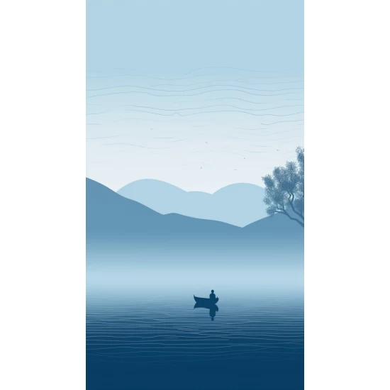 Leaving spaces - Πίνακας σε καμβά